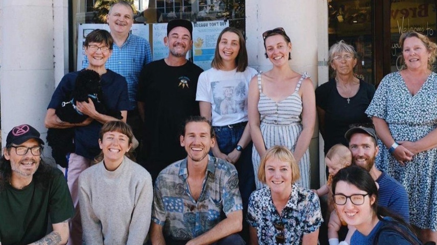 Staff at the Community Climate Centre