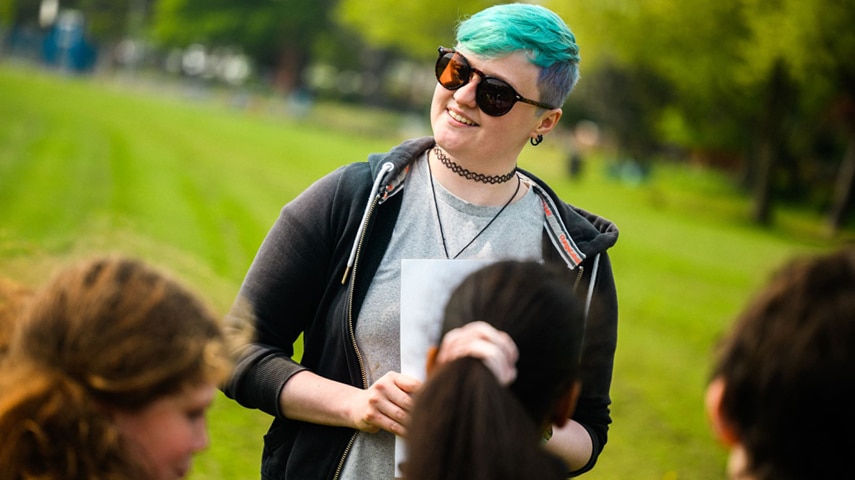 A Plymouth Natural Grid assistant bringing nature to everyone by engaging with a local community
