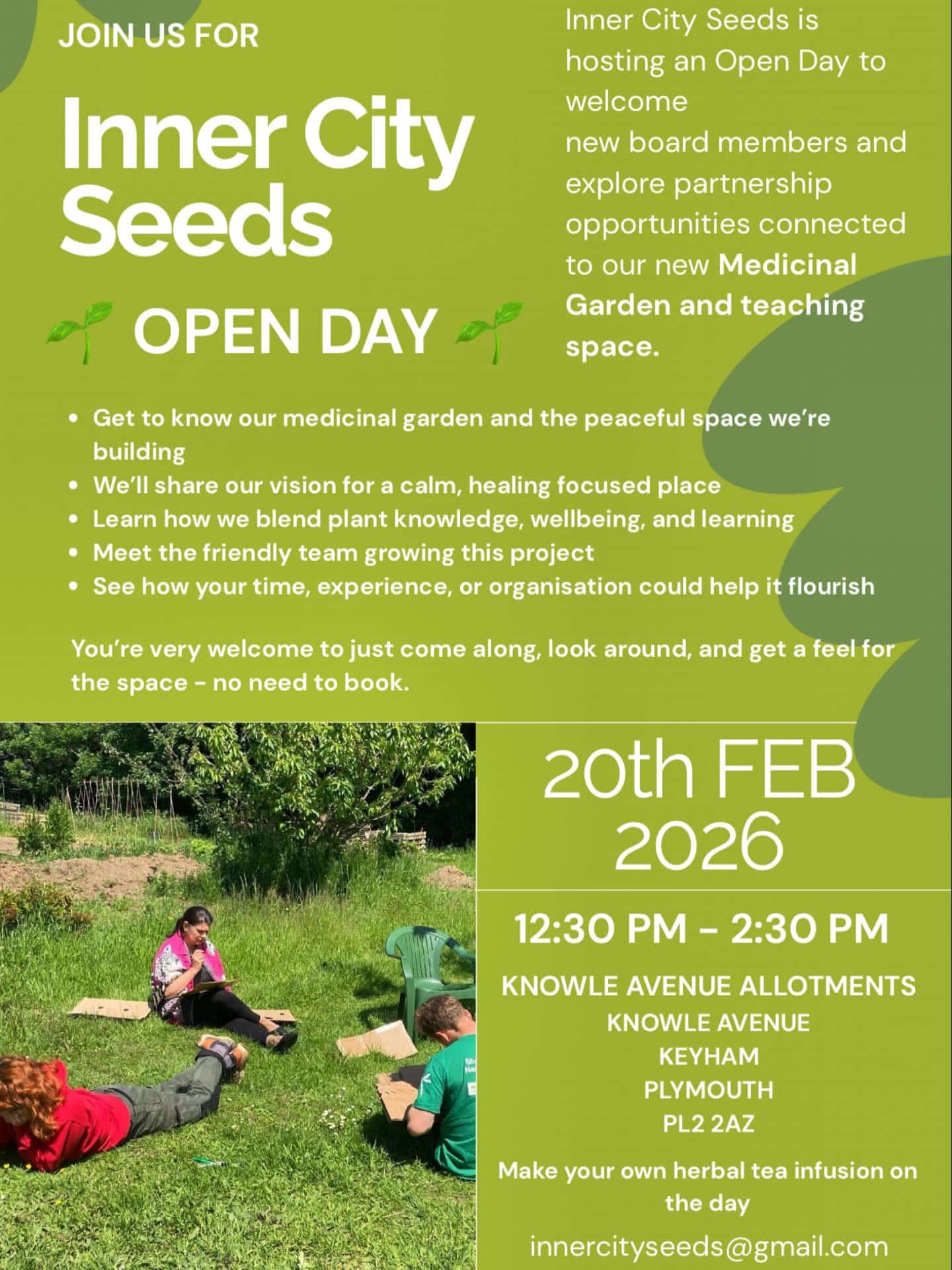 Inner City Seeds: Open Day